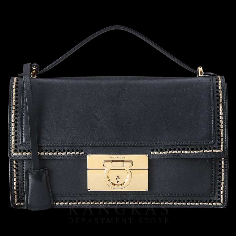 FERRAGAMO(USED)페레가모 간치니 숄더백